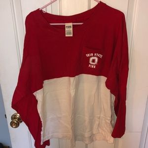 PINK Ohio State Long Sleeve